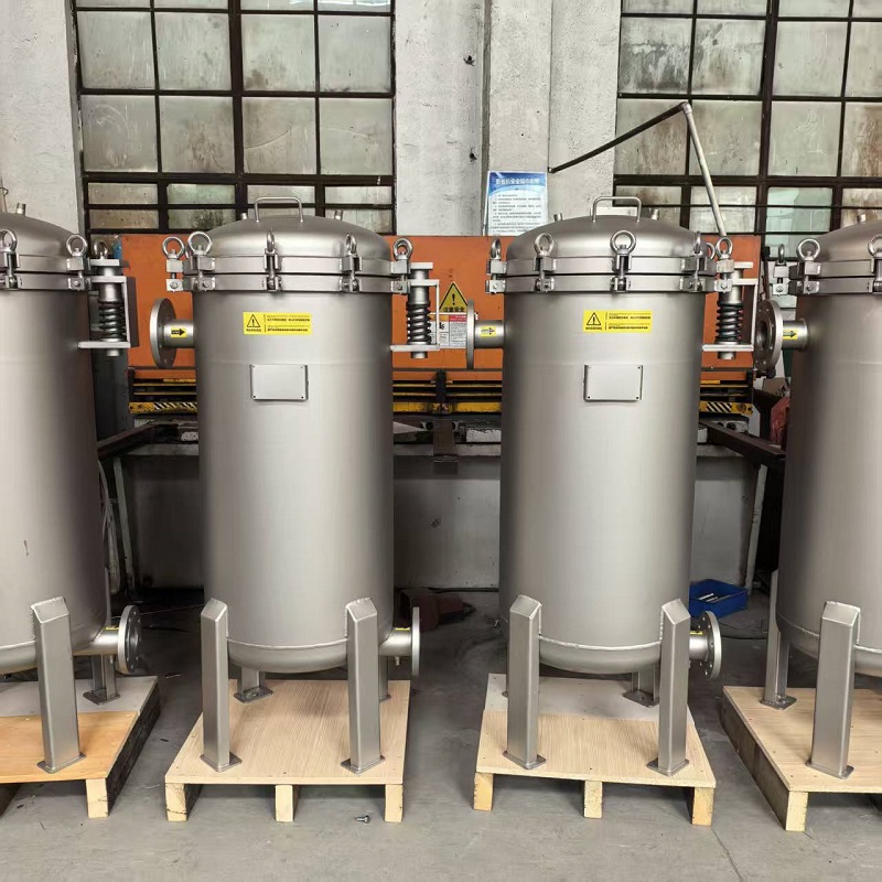 DSXZT4-不锈钢旋开多袋式过滤器