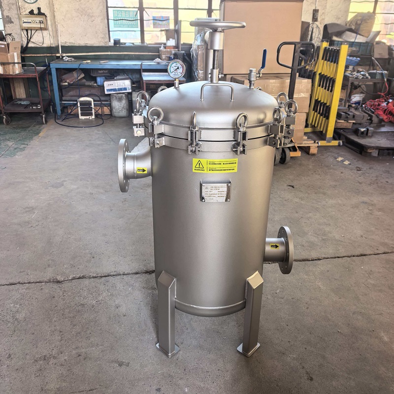 DSXZ5-DN100不锈钢多袋式过滤器